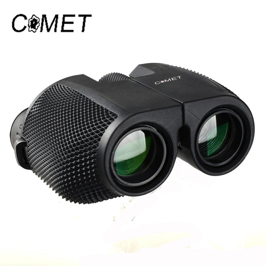 COMET 10X25 HD All-optical Green Film Waterproof Binoculars Telescope