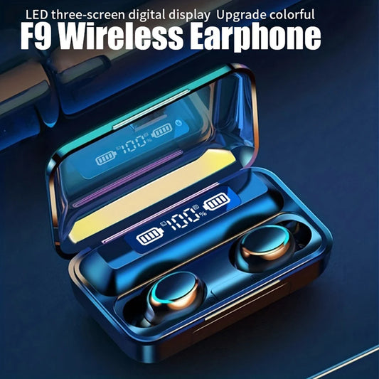 KEBIDUMEI F9 Wireless Bluetooth Earphones