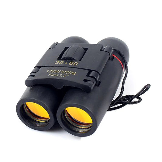 BAK4 30x60 Compact Zoom Binoculars HD Powerful Mini Telescope